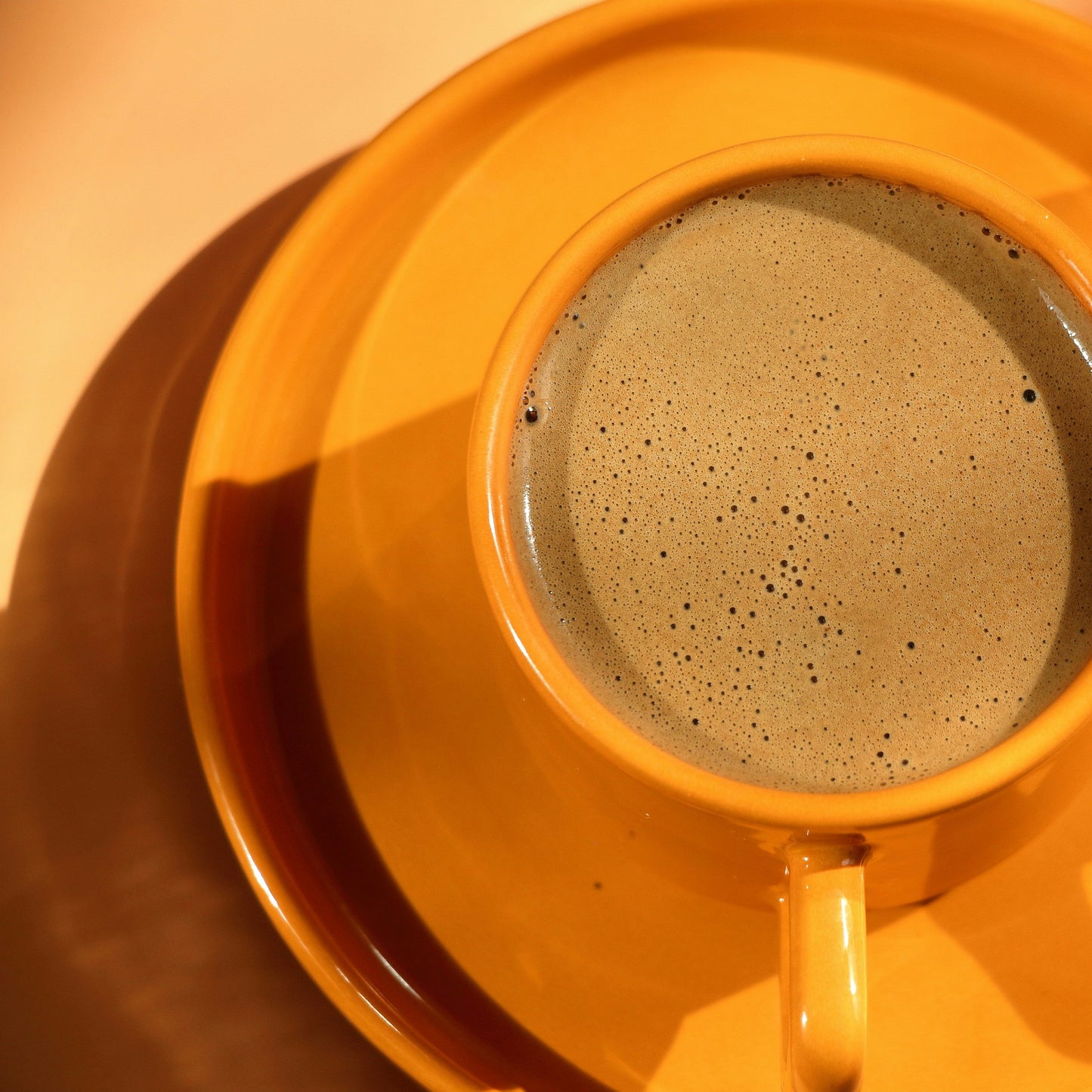 Orange Coffee Cup