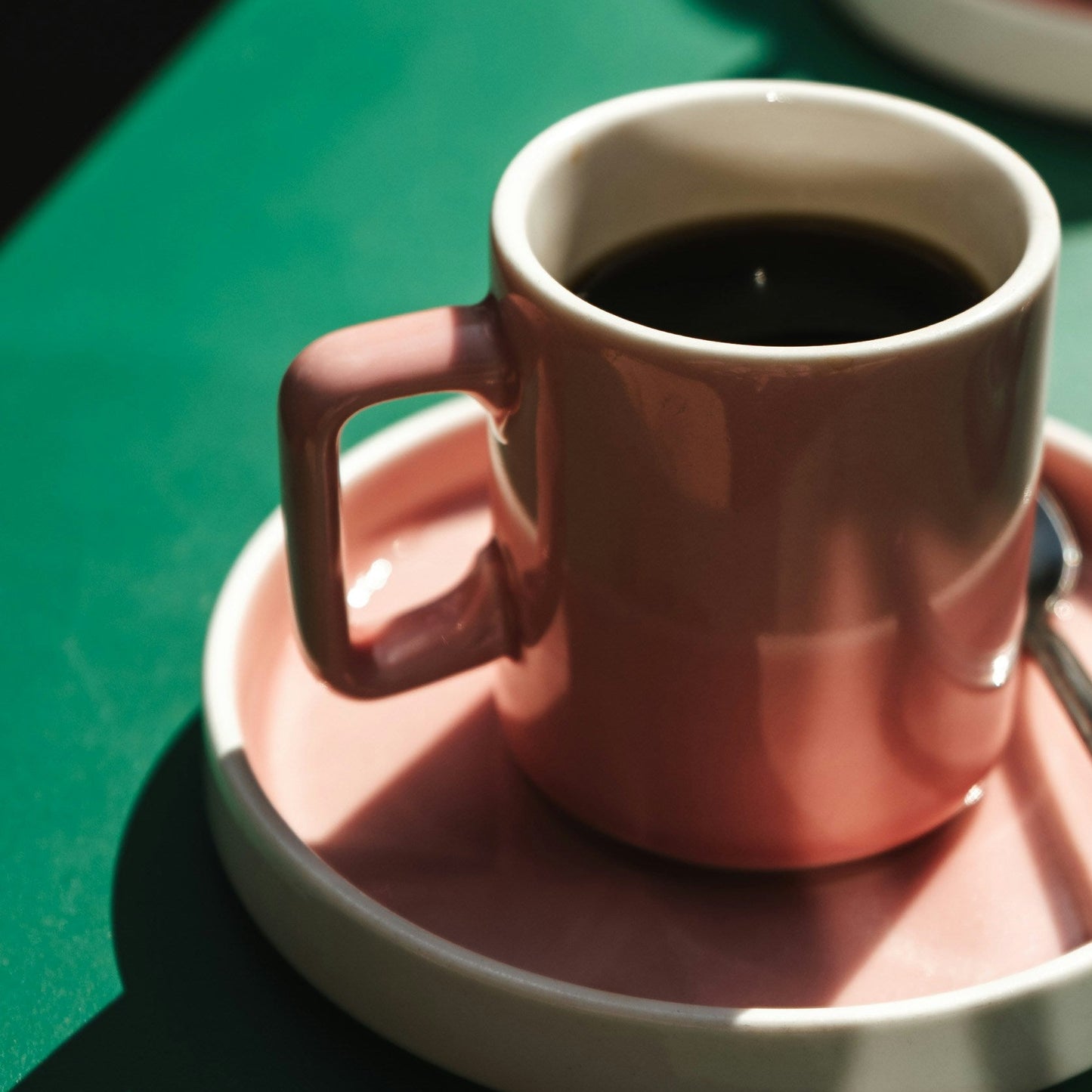 Pink Coffee Cup
